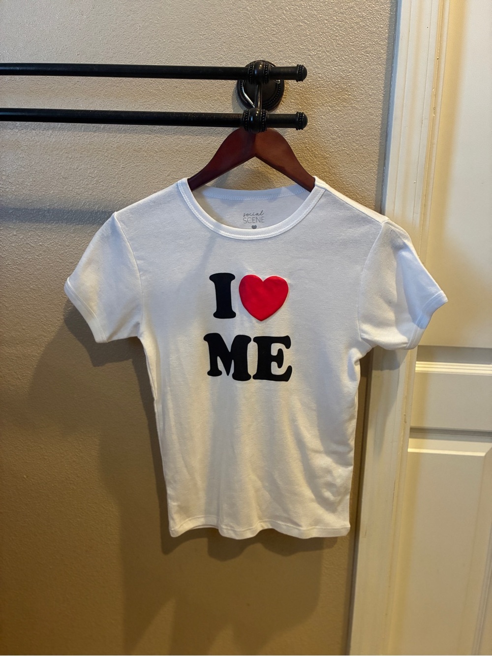 White 'I ♥ ME' Short-Sleeve Kids Graphic Tee